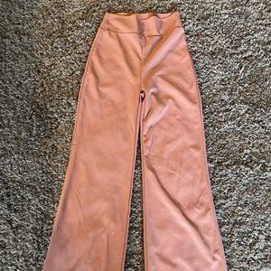 Pink rose Flare pants